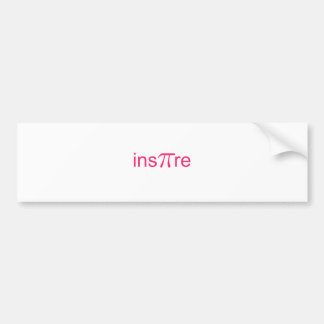 ins'Pi're バンパーステッカー