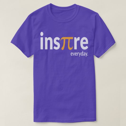 Inspire Everyday Pie Science Math Pi Day Teacher G Tシャツ (デザイン正面)