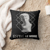 Inspire le Monde – Modern Aesthetic Art Design クッション (ブランケット)