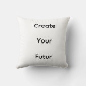 Inspire le Monde – Modern Aesthetic Art Design クッション (裏面)