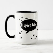 Inspire Me! Project Leader Ideas Funny Quote マグカップ (左)