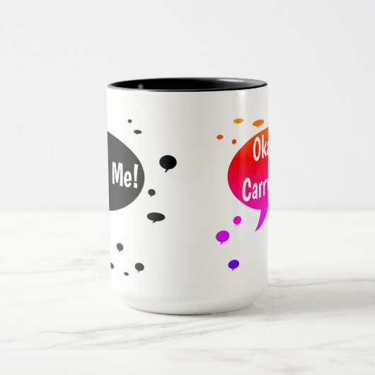 Inspire Me! Project Leader Ideas Funny Quote マグカップ (中央)