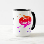 Inspire Me! Project Leader Ideas Funny Quote マグカップ (正面右)