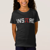 InsPire Pi day | Happy Pi day Math Tシャツ (正面)