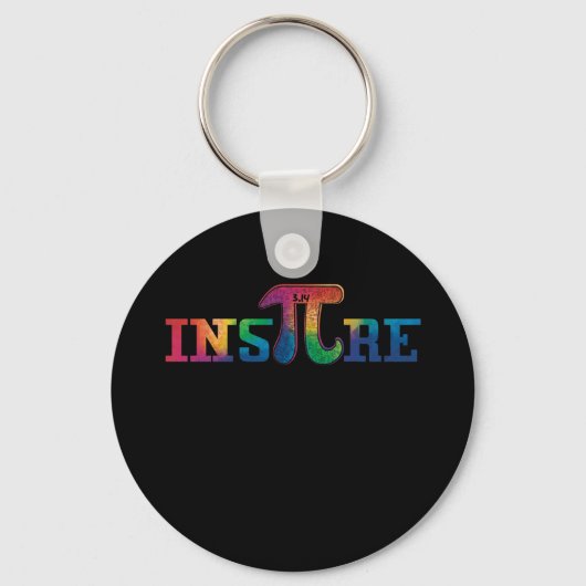Inspire Pi TShirt 3.14 Math Teacher National Day キーホルダー (正面)