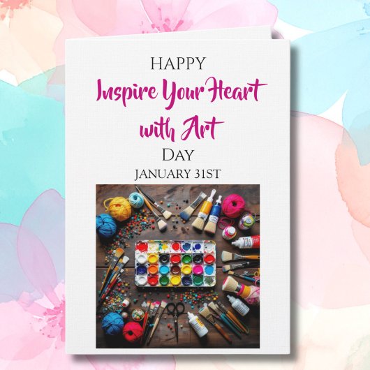 Inspire Your Heart with Art | January 31st  カード