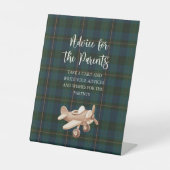 Inspired Baby Shower Advice Sign 台座サイン (正面)