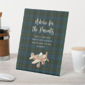 Inspired Baby Shower Advice Sign 台座サイン (インサイチュ)