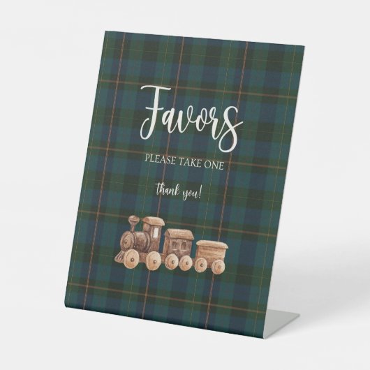 Inspired Baby Shower Favors Sign 台座サイン (正面)