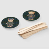 Inspired Baby Shower Mom/Dad Paddles ハンドファン (組立なし)