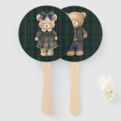 Inspired Baby Shower Mom/Dad Paddles ハンドファン (正面&裏面)