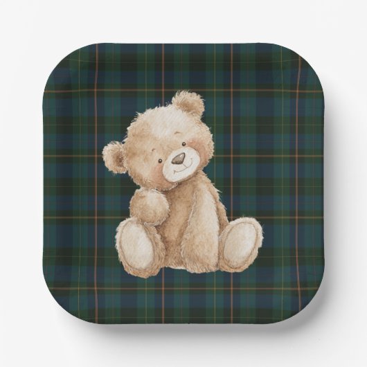 Inspired Baby Shower Paper Plates ペーパープレート (正面)