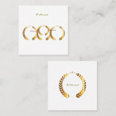 Inspired Business Card スクエア名刺 (正面/裏面)