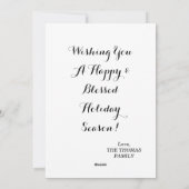  Inspired Christmas Themed Fairy-Tale Castle  シーズンカード (裏面)