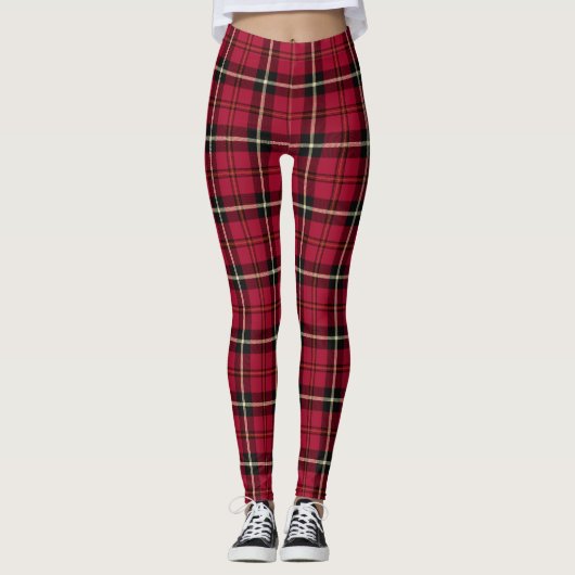 Inspired Plaid Leggings レギンス (正面)