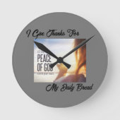 InspireMeコレクションの円形アクリル壁時計 ラウンド壁時計 (正面)