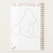 Inspiring Arabic Quote Spiral Notebook - Self-Care プランナー手帳 (裏面)