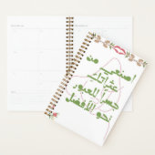 Inspiring Arabic Quote Spiral Notebook - Self-Care プランナー手帳 (ディスプレー)