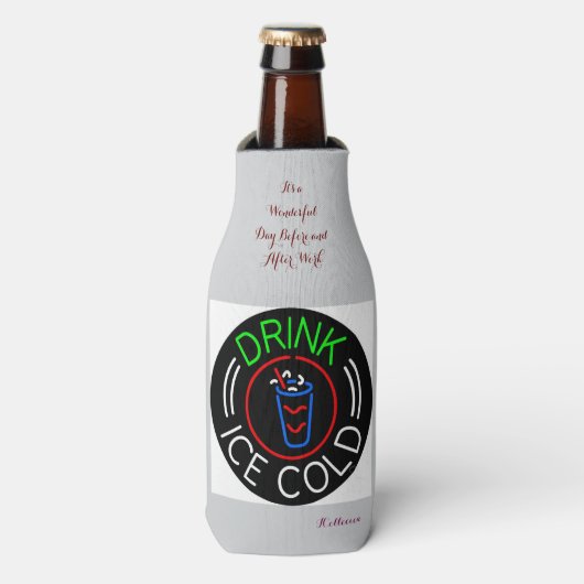 Inspiring Bottle Cooler  ボトルクーラー (ボトル正面)
