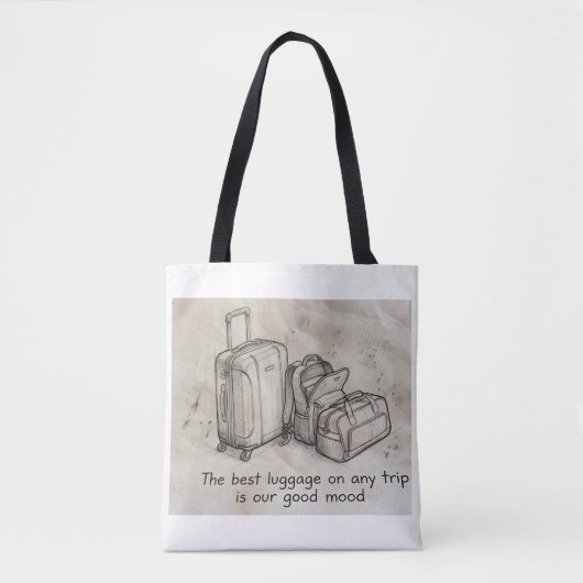 Inspiring design Tote Bag for shopping  トートバッグ (正面)
