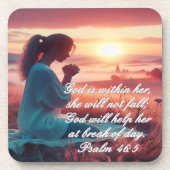 'Inspiring Faith' Coaster コースター (正面)