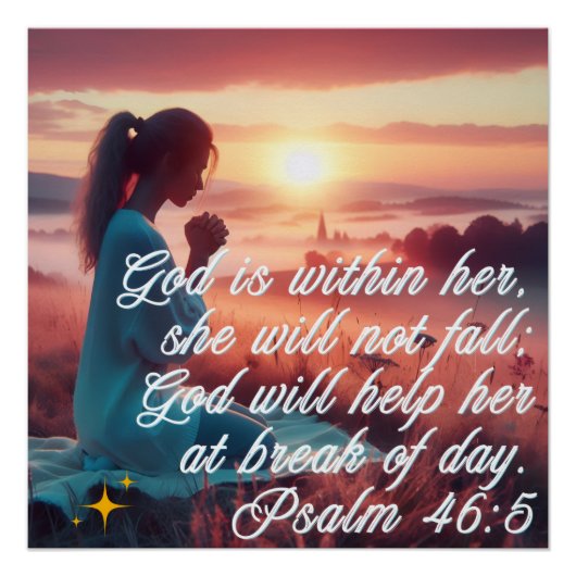 'Inspiring Faith' Glossy Poster ポスター (正面)