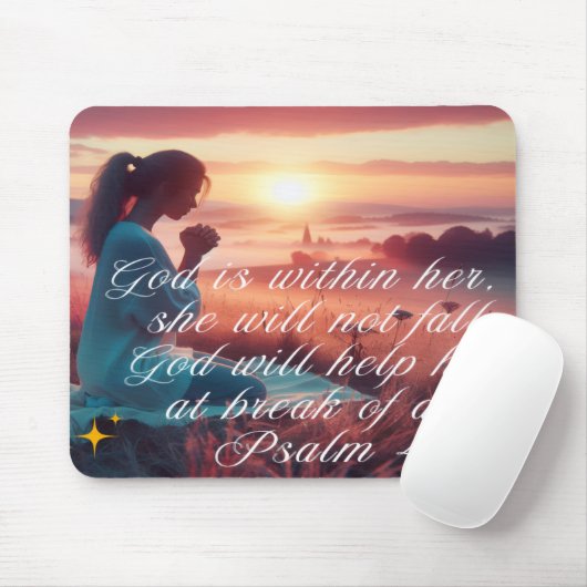 'Inspiring Faith' Mousepad マウスパッド (マウス)