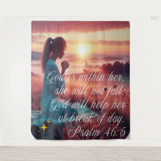 'Inspiring Faith' Tapestry タペストリー