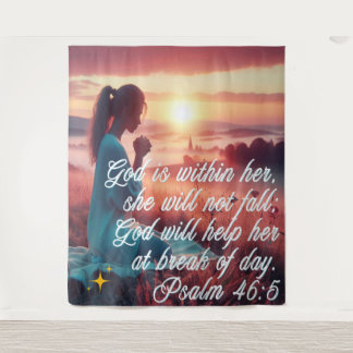 'Inspiring Faith' Tapestry タペストリー