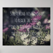 Inspiring Jeremy Bentham Quote ポスター (正面)