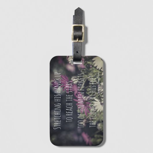 Inspiring Jeremy Bentham Quote ラゲッジタグ (正面縦)