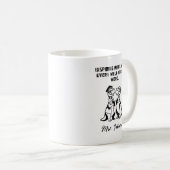 Inspiring Minds Well-Chosen Word Educator Design コーヒーマグカップ (正面右)