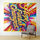 "Inspiring Resilience" タペストリー (インサイチュ(横))