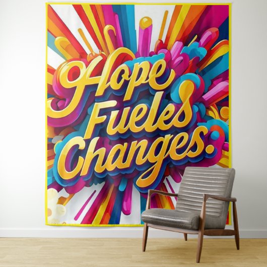 "Inspiring Resilience" タペストリー (インサイチュ)