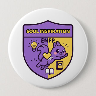Inspiring Squirrel – Soul Inspiration 缶バッジ