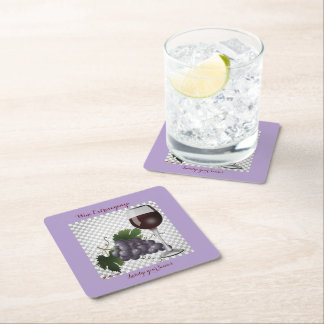 Inspiring Vintage Acrylic Coasters スクエアペーパーコースター