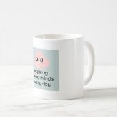 Inspiring Young Minds Every Day Cute Cloud Mug コーヒーマグカップ (正面右)