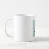 Inspiring Young Minds Every Day Cute Cloud Mug コーヒーマグカップ (左)