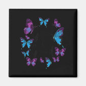 Insrational Scripture Verse God Faith Hd0 Christia マグネット (正面)