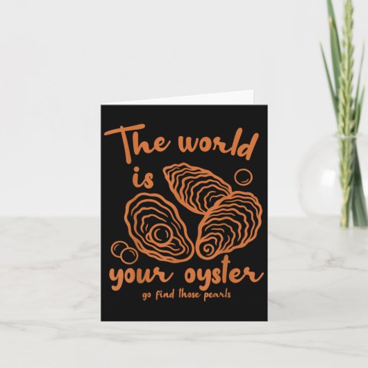 Insred Motivation Ocean The World Is That Your Oys カード (正面)