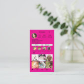 Insta名刺 名刺 (スタンド正面)