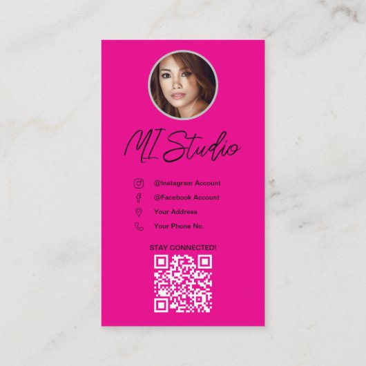 Insta名刺 名刺 (裏面)