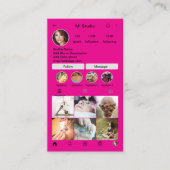 Insta名刺 名刺 (正面)