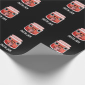 Insta-jamソーシャルおもしろい・メディアJam Pun Dark BG ラッピングペーパー (角)