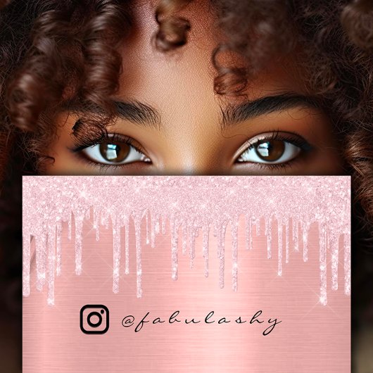 Instagraロゴソーシャルメディアバラ赤面ドライブメイクアップ 名刺