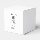 Instagramでシェアしてタグ付け QRコードをスキャンしてウェブサイトを追加 フェイバーボックス (裏面サイド)