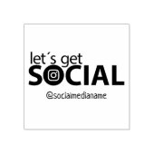 Instagramでソーシャルを活用しよう ラバースタンプ (インプリント)