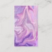 Instagramと接続FacebookソーシャルメディアQR 名刺 (裏面)