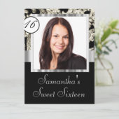 Instagramとdamaskのsweet sixteen 招待状 (スタンド正面)