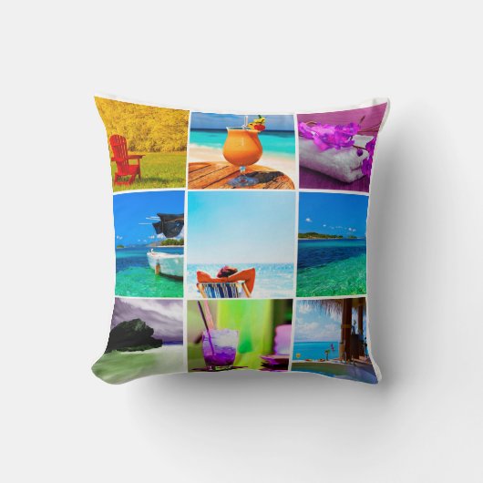 Instagramのあなた自身の枕を作成して下さい クッション (正面)